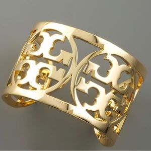 NWOT Tory Burch Logo Cuff Bracelet